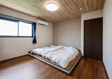 シンプルなリビング