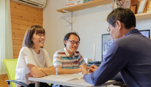 相談中の風景