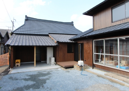 リノベーションされた家