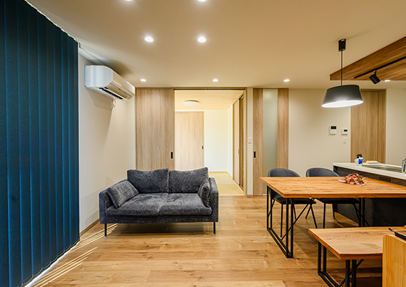 広々としたLDKの画像