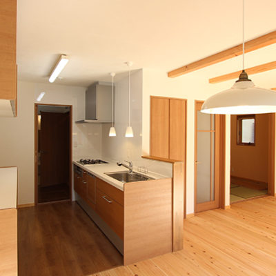 姫路市の注文住宅　キッチン