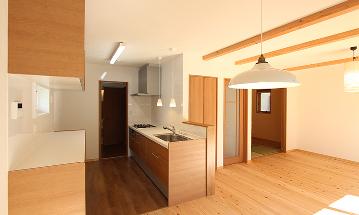 姫路市の注文住宅　キッチン