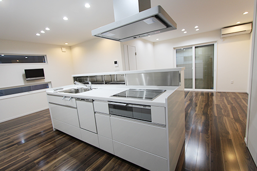 姫路市の注文住宅　キッチン