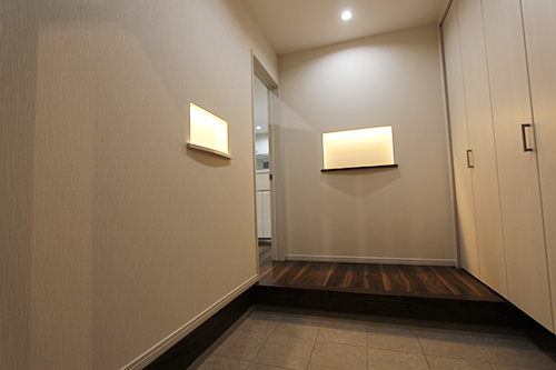 姫路市の注文住宅　玄関