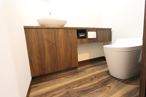 姫路市の注文住宅　トイレ