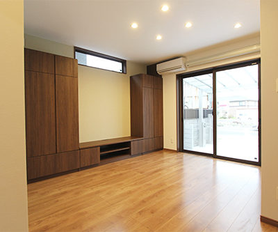 姫路市の注文住宅　リビング①