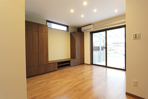 姫路市の注文住宅　リビング①