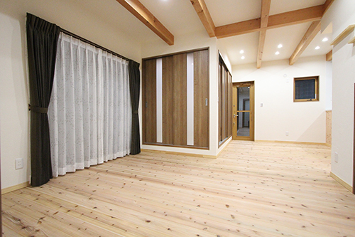 姫路市の注文住宅　リビング