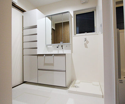 姫路市の注文住宅　洗面所