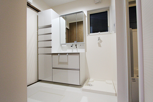姫路市の注文住宅　洗面所