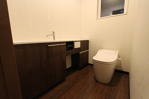 姫路市の注文住宅　トイレ