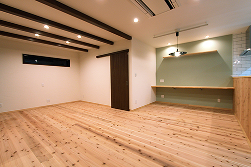 姫路市の注文住宅 　おしゃれなカウンター