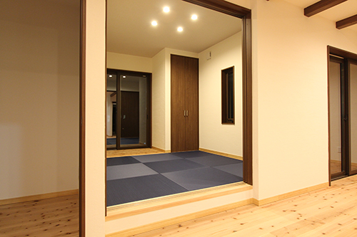 姫路市の注文住宅 　上げ床畳