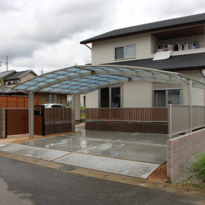 姫路注文住宅　外構