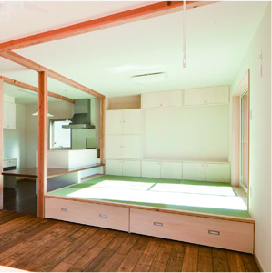 姫路市の無垢の家づくりのTatami Corner