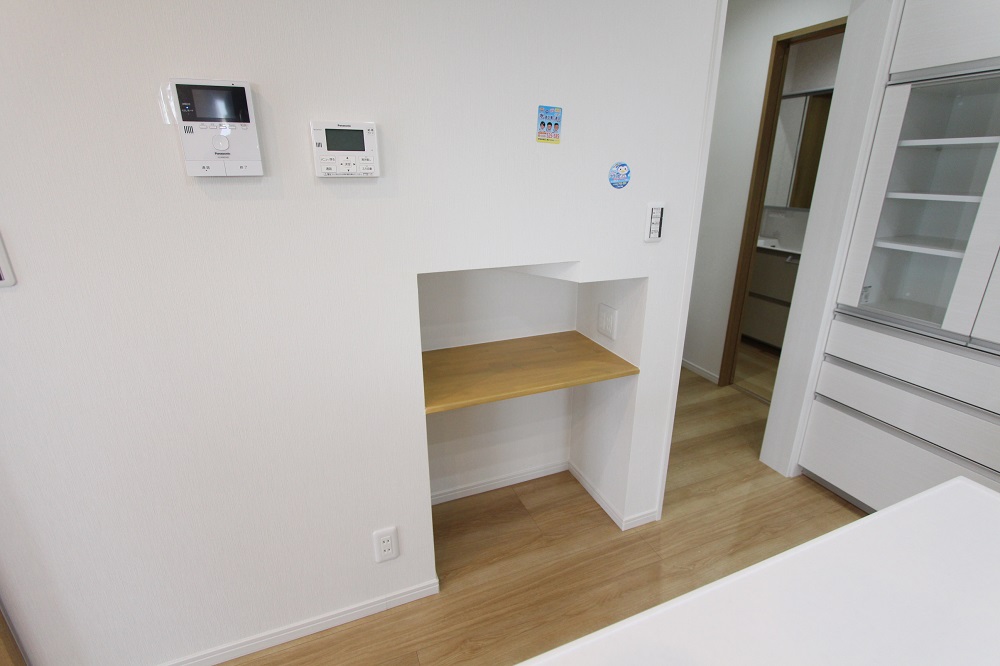 姫路市の注文住宅 　ネット回線収納