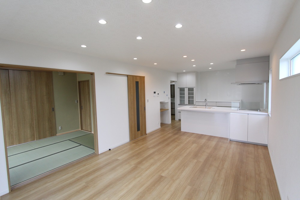 姫路市の注文住宅　リビング