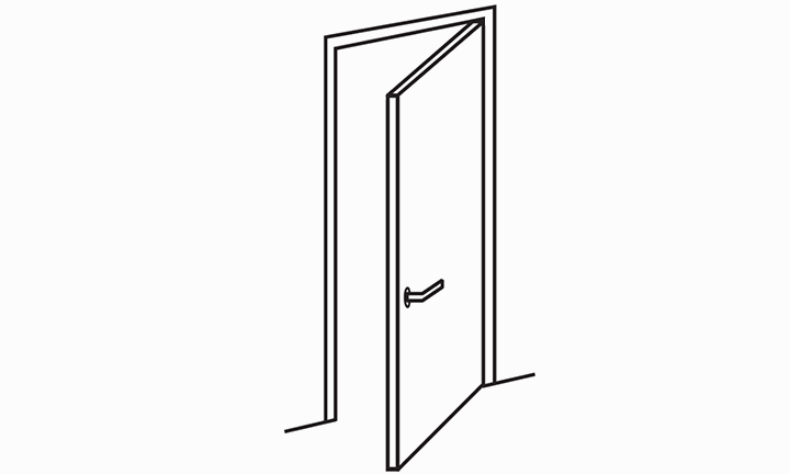 姫路市で高性能な開き戸