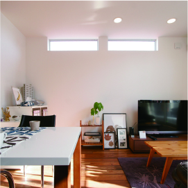 姫路市の無垢の家づくり・Living Room