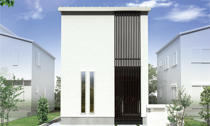 姫路市の無垢の家づくり・NORD-Style外観