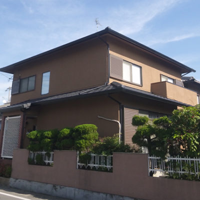 姫路市の注文住宅 外壁のメンテナンス後