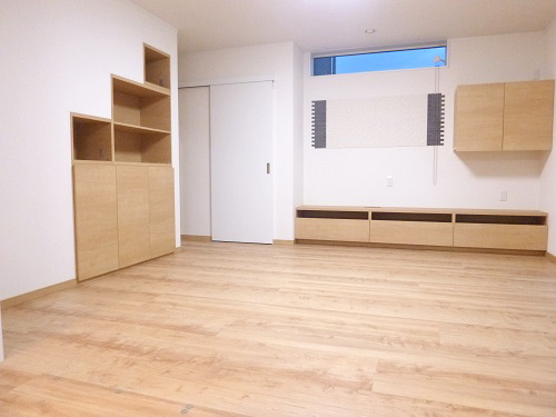 姫路市の注文住宅　リビング②