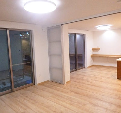 姫路市の注文住宅　リビング①