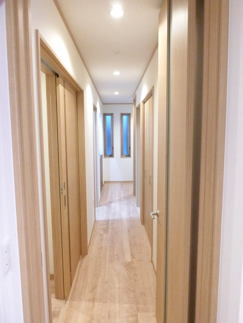 姫路市の注文住宅　廊下
