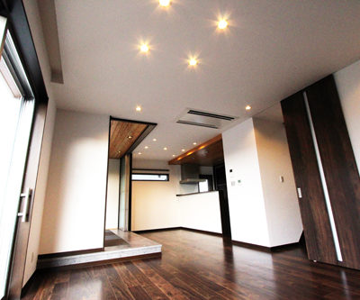 姫路市の注文住宅　リビング②