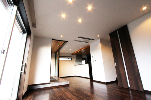 姫路市の注文住宅　リビング②