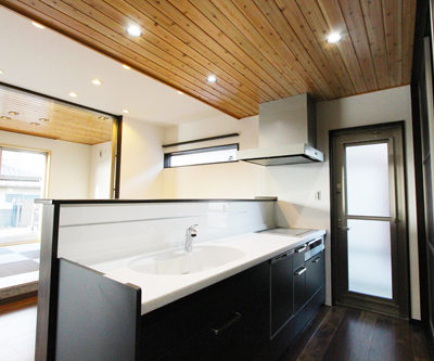 姫路市の注文住宅　キッチン