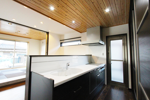 姫路市の注文住宅　キッチン