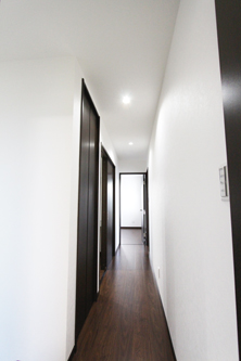 姫路市の注文住宅　廊下