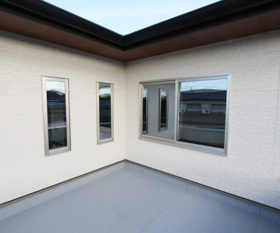 姫路市の注文住宅　バルコニー①