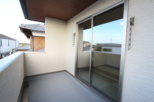 姫路市の注文住宅　バルコニー②