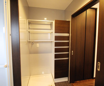 姫路市の注文住宅　脱衣所