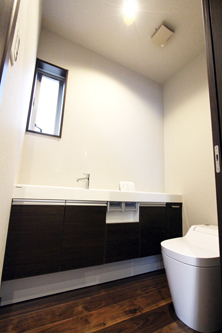 姫路市の注文住宅　トイレ