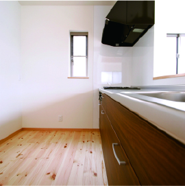 姫路市の無垢の家づくり・Kitchen
