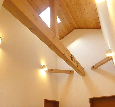 姫路市の注文住宅　吹き抜け