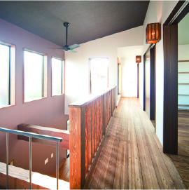 姫路市の無垢の家づくりのHALL