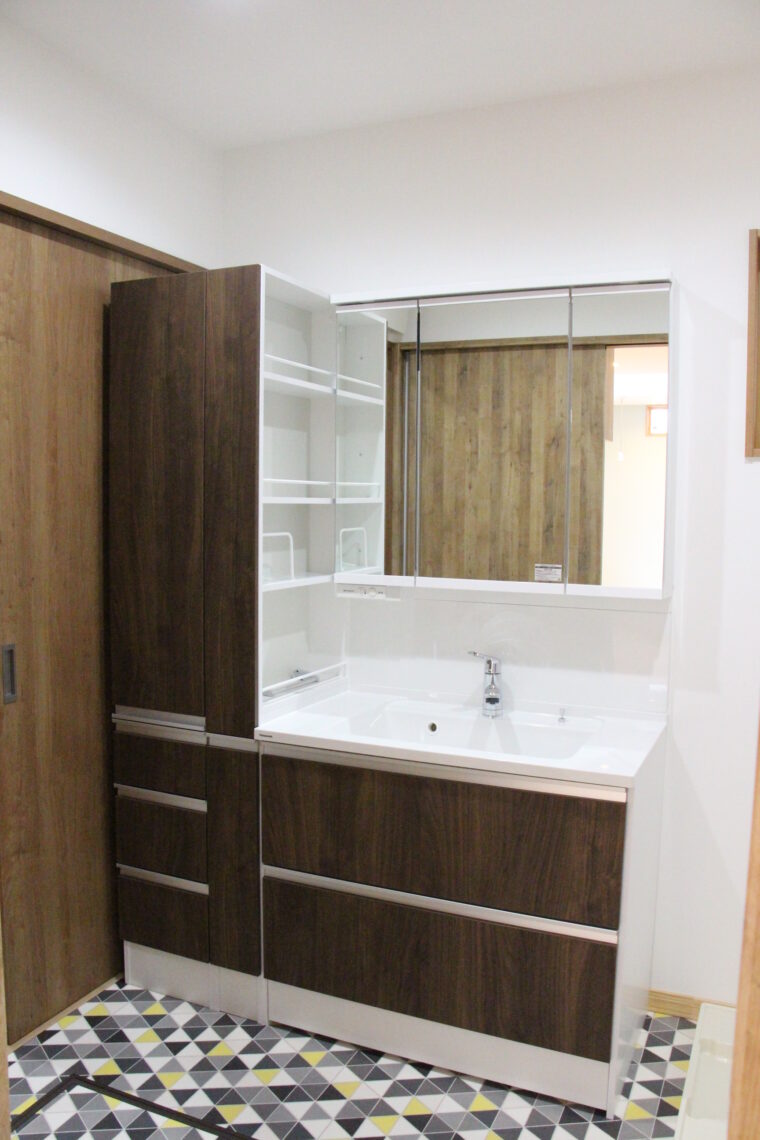 姫路注文住宅　洗面所