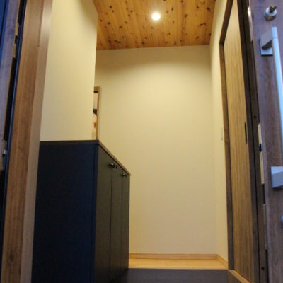 姫路市注文住宅　玄関内部