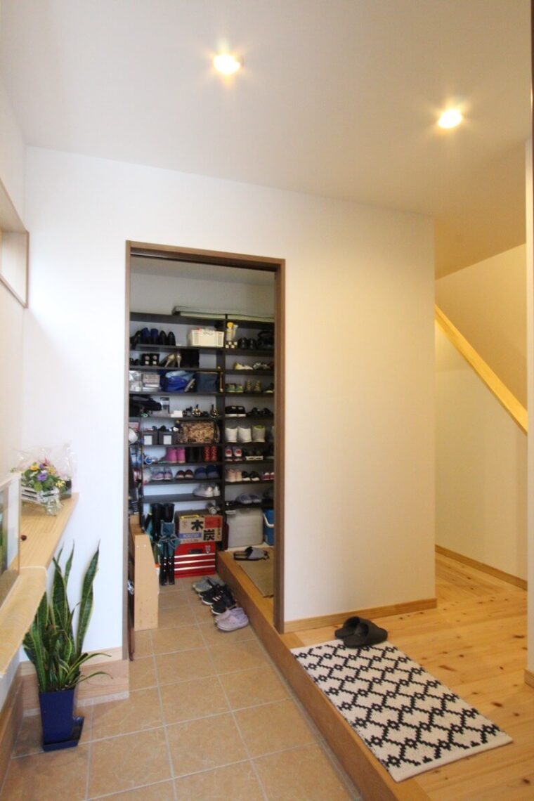姫路市の注文住宅　玄関