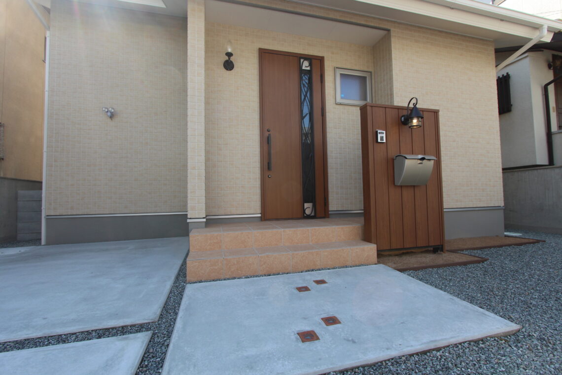 姫路市の注文住宅　玄関