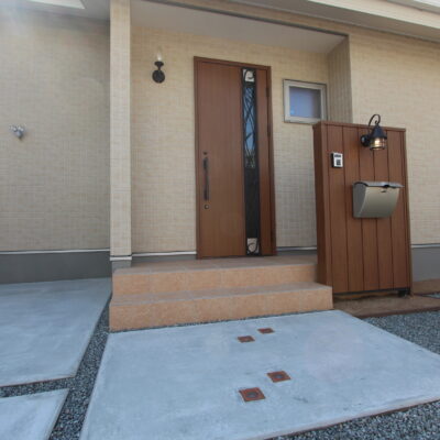 姫路市の注文住宅　玄関