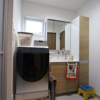 姫路市の注文住宅　洗面脱衣所