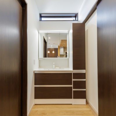姫路注文住宅　洗面台