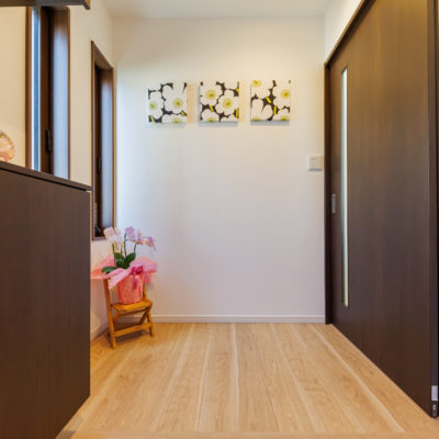 姫路注文住宅　玄関ホール